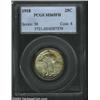 Image 1 : 1918 25C MS65 Full Head PCGS. Sharply defined with a few minor contact marks on Liberty's left (f...