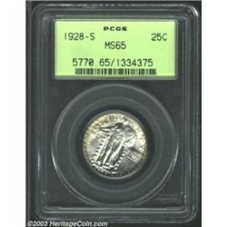 1928-S 25C MS65 PCGS....