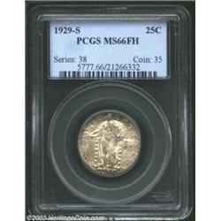 1929-S 25C MS66 Full Head PCGS....