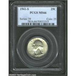 1941-S 25C MS66 PCGS....
