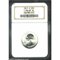 1941-S 25C MS67 W NGC....