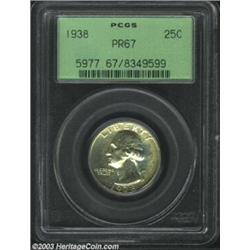 1938 25C PR67 PCGS....