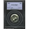Image 1 : 1941 25C PR67 PCGS. A Superb Gem proof that is deeply mirrored with devices that just as bright a...