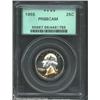 Image 1 : 1955 25C PR68 Cameo PCGS. Bright white centers with variegated peripheral toning, intense cameo c...