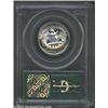 Image 2 : 1955 25C PR68 Cameo PCGS. Bright white centers with variegated peripheral toning, intense cameo c...