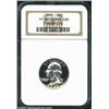 Image 3 : 1955 25C PR69 Deep Cameo NGC. Brilliant and virtually as struck, with enviable contrast between t...