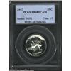 Image 1 : 1957 25C PR68 Deep Cameo PCGS. Pure white and essentially flawless. The thickly frosted devices c...