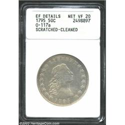 1795 50C --Scratched, Cleaned--ANACS. XF Details, Net VF20....