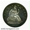 Image 3 : 1859 50C PR64 Cameo PCGS. Dappled orange-tan shadings adorn the peripheries with some hazy silver...