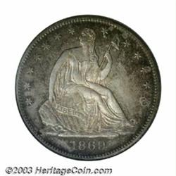 1869 50C PR65 NGC....