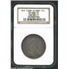 Image 1 : 1806 50C Pointed 6, Stem AU50 NGC....