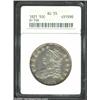 Image 1 : 1821 50C AU55 ANACS. O-104, R.1. A boldly struck piece that has considerable bright luster across...