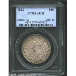 1822 50C AU58 PCGS....