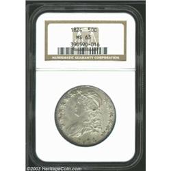 1824 50C MS63 NGC....