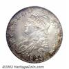Image 1 : 1824 50C MS64 ICG. O-105, R.2. Undoubtedly one of the finest survivors of this die marriage, this...