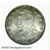 Image 3 : 1824 50C MS64 ICG. O-105, R.2. Undoubtedly one of the finest survivors of this die marriage, this...