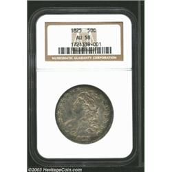 1825 50C AU58 NGC....