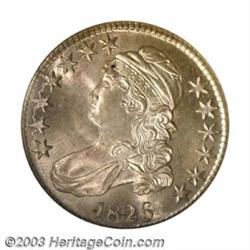 1826 50C MS66 NGC. O-105, R.3. This coin must be the finest 1826 O-105 Half Dollar extant. Overto...