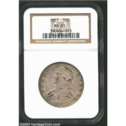1827 50C Square Base 2 MS61 NGC....