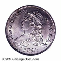 1827 50C Square Base 2 MS64 NGC....