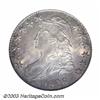 Image 1 : 1828 50C Curl 2, No Knob MS64 PCGS. O-102, R.2. This is a very attractive example of this unusual...