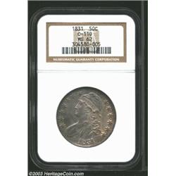 1831 50C MS62 NGC....