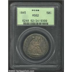 1845 50C MS62 PCGS....