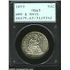 Image 3 : 1853 50C Arrows and Rays MS63 PCGS....
