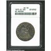 Image 3 : 1873-CC 50C No Arrows AU50 ANACS. The 1873-CC No Arrows is the first of two Half Dollars produced...