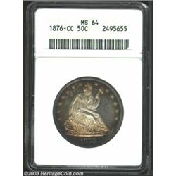 1876-CC 50C MS64 ANACS....