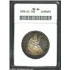 Image 1 : 1876-CC 50C MS64 ANACS....