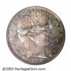 Image 1 : 1898 50C PR67 PCGS. Mottled lavender-gray patina dominates this coin's outward appearance, but th...