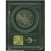 Image 4 : 1898 50C PR67 PCGS. Mottled lavender-gray patina dominates this coin's outward appearance, but th...