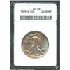 Image 1 : 1920-S 50C AU50 ANACS....