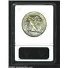 Image 2 : 1935-S 50C MS64 ANACS. Thick, satiny luster is overlaid with opaque gray patina. Some soft gold i...