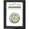 Image 1 : 1936-S 50C MS65 ANACS. Sharply struck, the surfaces exhibit a silvery sheen overall.<BR><I>From t...