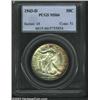 Image 1 : 1943-D 50C MS66 PCGS. Light golden toning with a hint of softness in the central areas. The outst...
