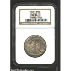 1945 50C MS66 NGC....