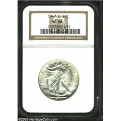 1947-D 50C MS66 NGC....