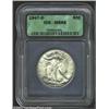 Image 1 : 1947-D 50C MS66 ICG. Bright frosty luster, a bold strike, and clean fields combine to enhance the...