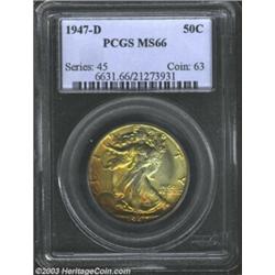 1947-D 50C MS66 PCGS....