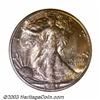 Image 1 : 1947-D 50C MS67 NGC. The final Walking Liberty Half produced in the Denver Mint, the 1947-D is a...