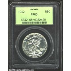 1942 50C PR65 PCGS....