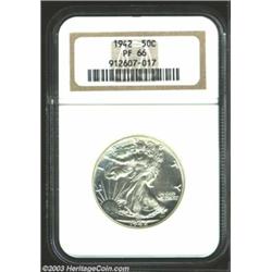 1942 50C PR66 NGC....