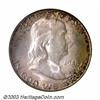 Image 1 : 1948-D 50C MS66 Full Bell Lines PCGS. This is a conditionally rare '48-D Franklin with originally...