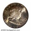 Image 1 : 1950 50C MS66 Full Bell Lines PCGS. The glistening surfaces are fully lustrous beneath an overlay...
