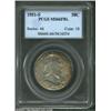 Image 1 : 1951-S 50C MS66 Full Bell Lines PCGS. Sharply struck with attractive surfaces accented by deep, r...