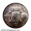 Image 2 : 1954-D 50C MS66 Full Bell Lines PCGS. This is an interestingly toned example, but it is original...