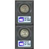 Image 2 : 1957 50C MS66 Full Bell Lines PCGS, luxuriously variegated sea-green and rose-violet colors, a we...