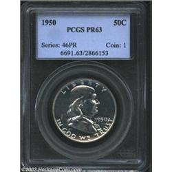 1950 50C PR63 PCGS....